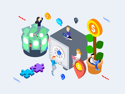 E Commercial Isometric