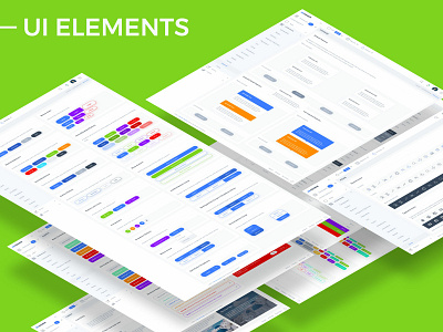 29 Admin Ui Elements ad campaign admin chart clean cryptocurrency dashboard event finance kit management modern multipurpose template ui element widget