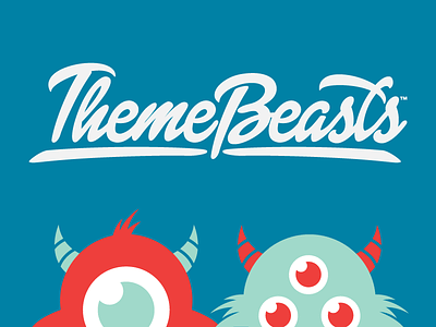 ThemeBeasts beasts designer developer horns illustrator monsters templates vector web design