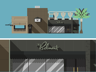 Belmont Flat Illustration (SXSW 2014)