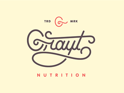 Grayt Nutrition Branding brandmark custom type g handdrawn illustration script typography vector