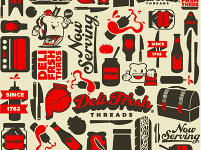 Deli Fresh Threads Custom Pattern