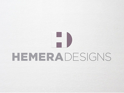 Corporate Identity for Hemera Designs corporate d h hd hemera designs identity logo