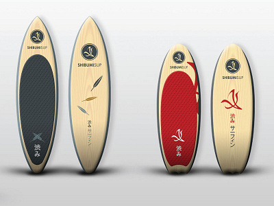 Shibumi SUP boards boards branding graphic design identity logo product design sup surf