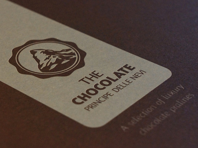 The Chocolate - Package design branding chocolate food graphic design identity logo package design packaging print