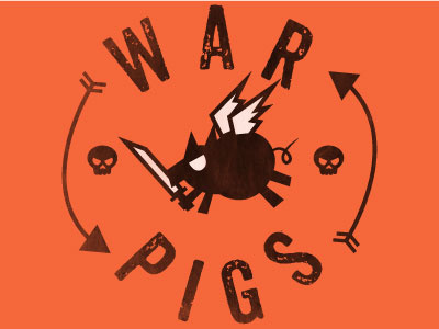 War Pigs pig skull war pigs