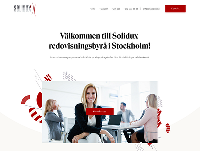 Solidux webdesign website website concept