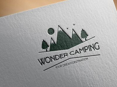 Mockup retro 12 adobeillustator branding camping camping logo design flat vector graphic logo mountain outdoor retro vector vector art vintage vintage logo