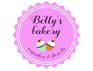 18cupcake adobeillustator bakery cupcake daily logo dailylogo dailylogochallenge day 18 design flat vector graphic logo vector vector art