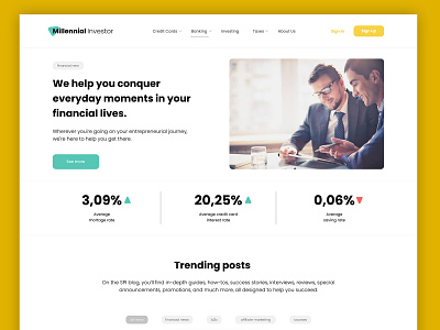 Prototype for Millennial Investor app design graphic design prototype typography ui ux web