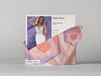 MillaNova. Wedding agency. branding design graphic design pack packaging typography vector