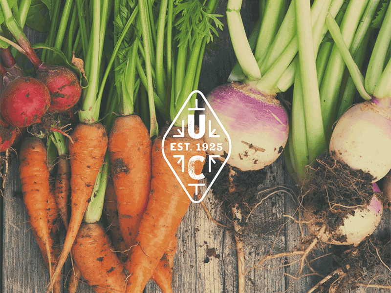 UC1 branding cookhouse food gif identity local logo organic texture urban