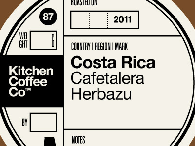 Coffee Label circle coffee helvetica neue logo