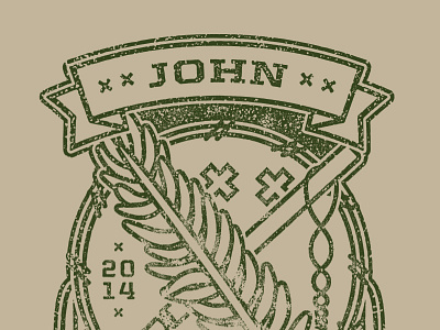 JM flag fun as hell gig poster john moreland oklahoma screenprint standard deluxe