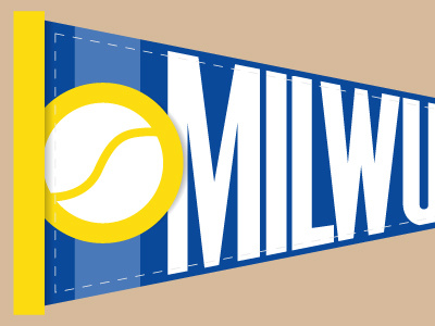 Pennant brewers milwuakee pennant