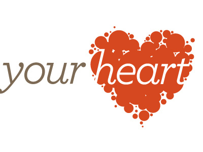 Heart archer dont judge heart logo