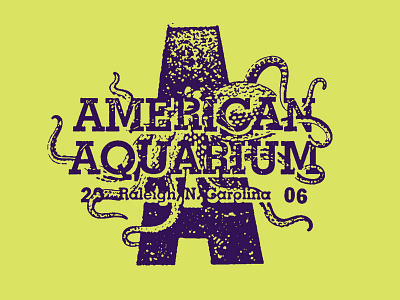 AmAq. fun as hell letterpress music octopus standard deluxe tshirt