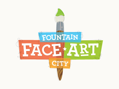 FCFA face art logo prattville thin lines