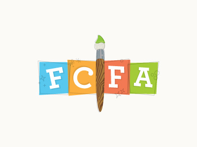 FCFA 2 face art logo prattville thin lines