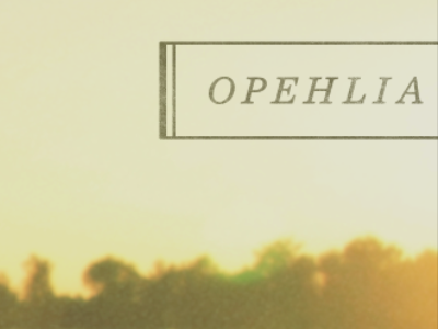 Ophelia Album Cover coaches loupe dreamy lomo record