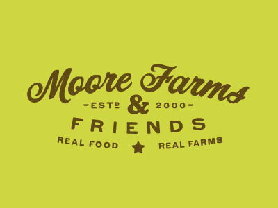 Moore Farms & Friends coaches loupe csa logo