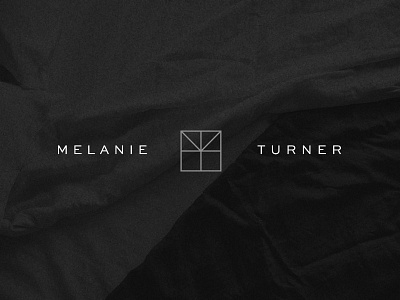 Melanie Turner Interiors atlanta design devote identity interior design logo mark