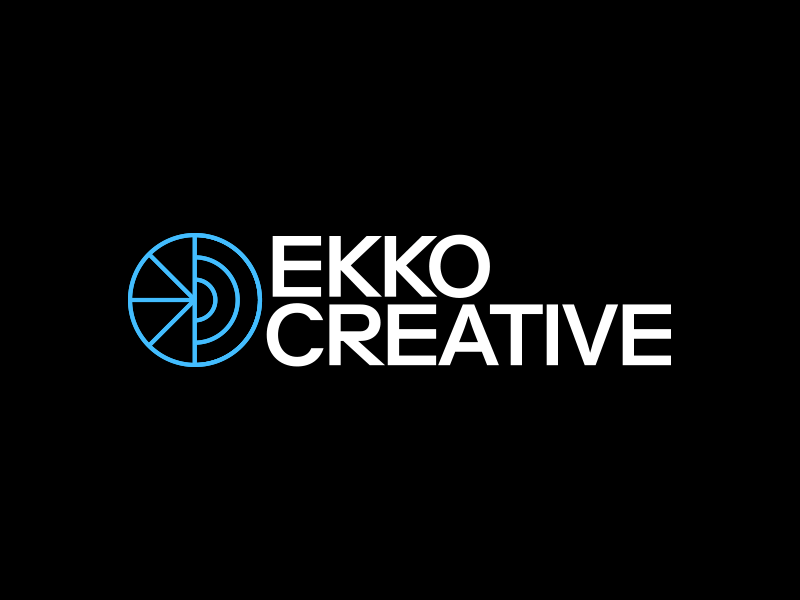 Ekko alabama audio av identity logo mark visual
