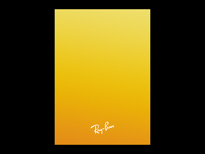 Ray Ban art clean creative design illustraion minimalism poster