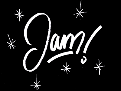 This Is My Jam chill design fun jam lettering pad pen photoshop scan type