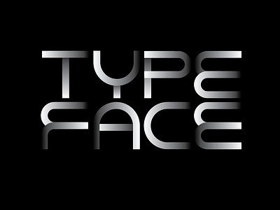 Something for something clean design font symmetry type type design typeface typogaphy