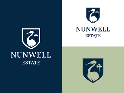 Nunwell Estate Branding brand branding design identity logo vector