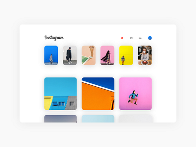 Instagram Site instagram minimalist minimalistic photo edit social app social network web web design website