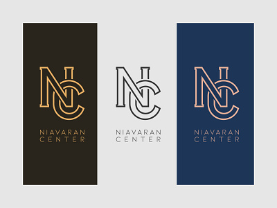 Proposed Logo Design For " Niavaran Center" logo minimal minimalist logo monogram unused unused logo لوگو