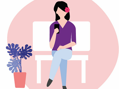 Waiting design illustration vector