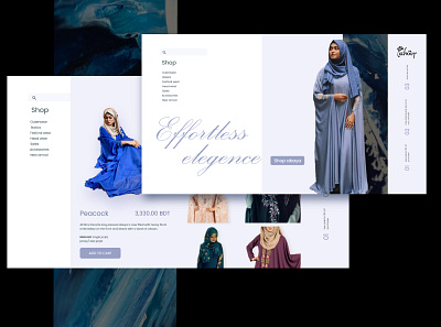 Fashion shopping website adobe xd clothes design fashion modern website xd design xddailychallenge