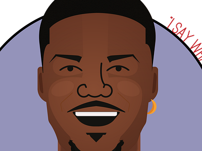 Bernie Mac afro bernie berniemac character chicago comedian comedy design fox illustration kingsofcomedy kingz mac tvshow tvshows vector