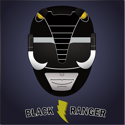 Black Power Ranger 90stv action angelgrove blackranger character character art design foxkids martialarts powerrangers tvshow tvshows zack