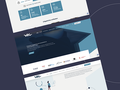 Webdesign inspiration: VRC branding businesswebsite design graphic design ui webdesign webdesigns