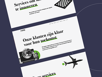 Webdesign inspiration: Info.nl 💡 business design dienstverlening graphic design ui webdesign webdesigns