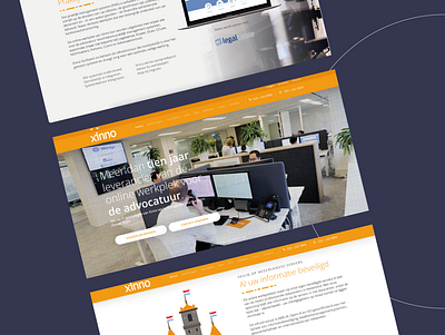 Webdesign inspiration: Xinno 🧑‍⚖️ advocatenkantoor advocatuur branding design graphic design ui webdesign webdesigns webdevelopment