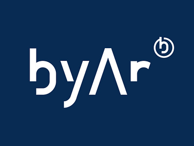 byAr logo design icon logo logo design
