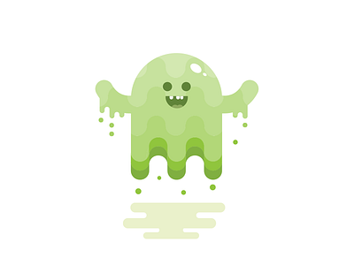 Slimer drip ghost ghostbusters icon illustration slime slimer