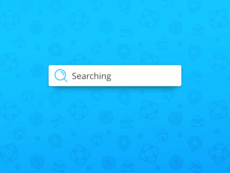 Search animation animation icon magnifying glass principle search searching