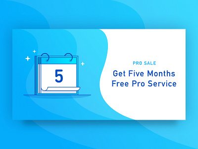 Pro Sale Ad ad blue calendar icon sale