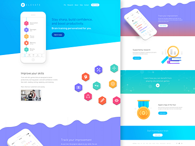 Homepage by Dan Hess on Dribbble