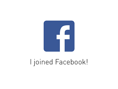 I joined Facebook!