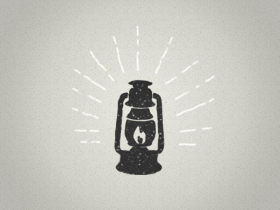 Lamp fire icon lamp light rough