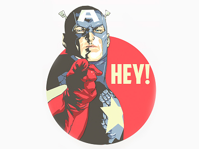 Тhe First Avenger Captain America america art captain comics design illustration marvel avenger rock