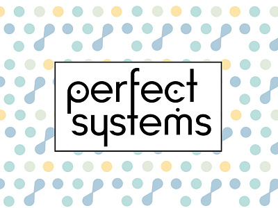 Perfect Systems amazing awesome branding flat logo logotype perfect programming psd space stars systems