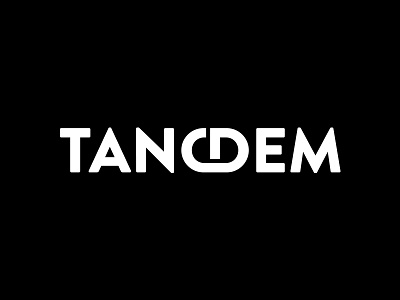 Logotype Tanddem agency design font france graphique identity logo logotype montpellier studio tanddem type